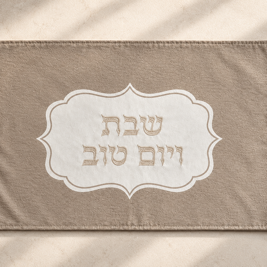 כיסוי חלה חום