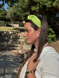 קשת קשירה סאטן ירוק