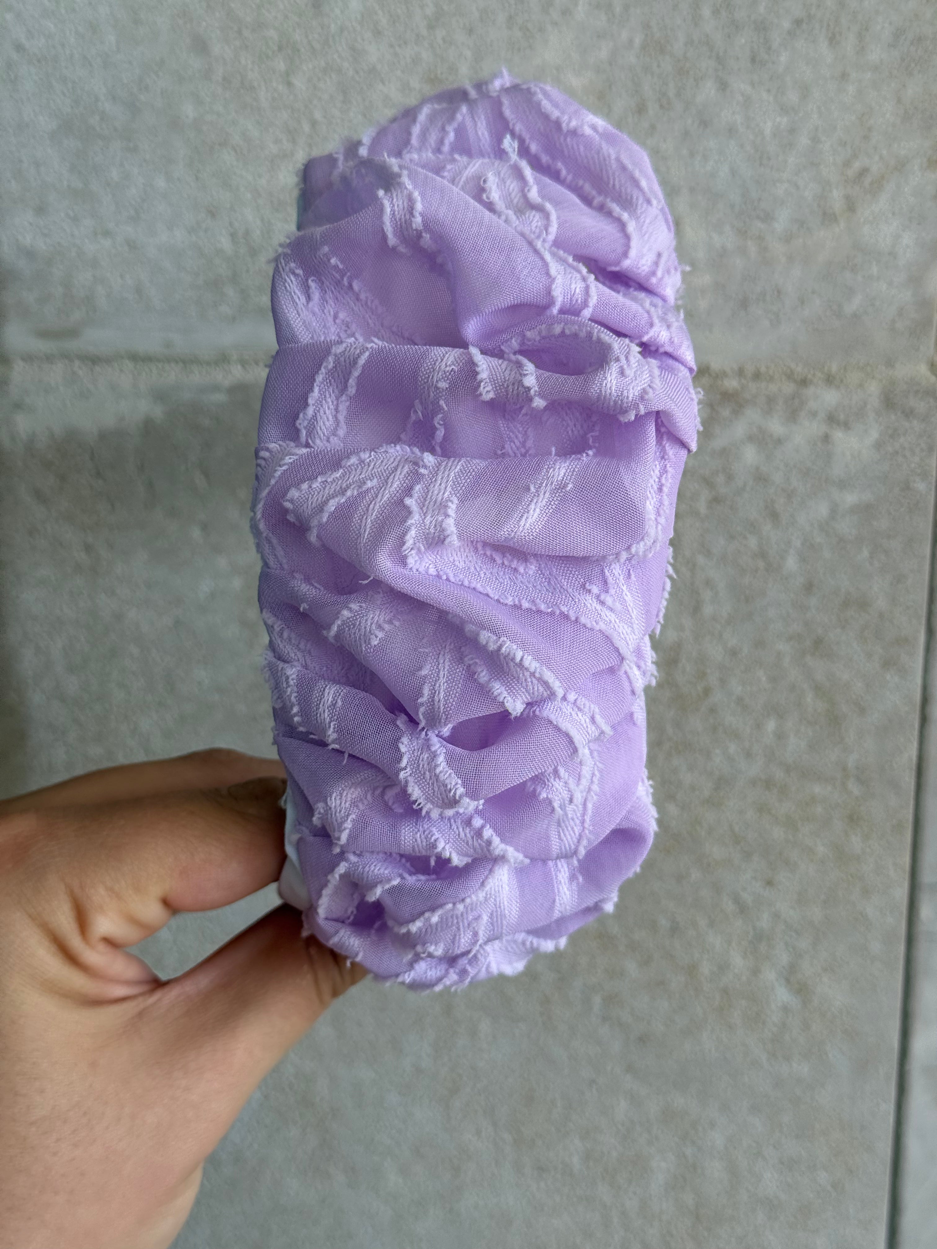קשת זברה סגול לילך דגם נפח | 7 ס"מ