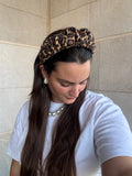 קשת מנומרת חום נפח | 7 ס"מ