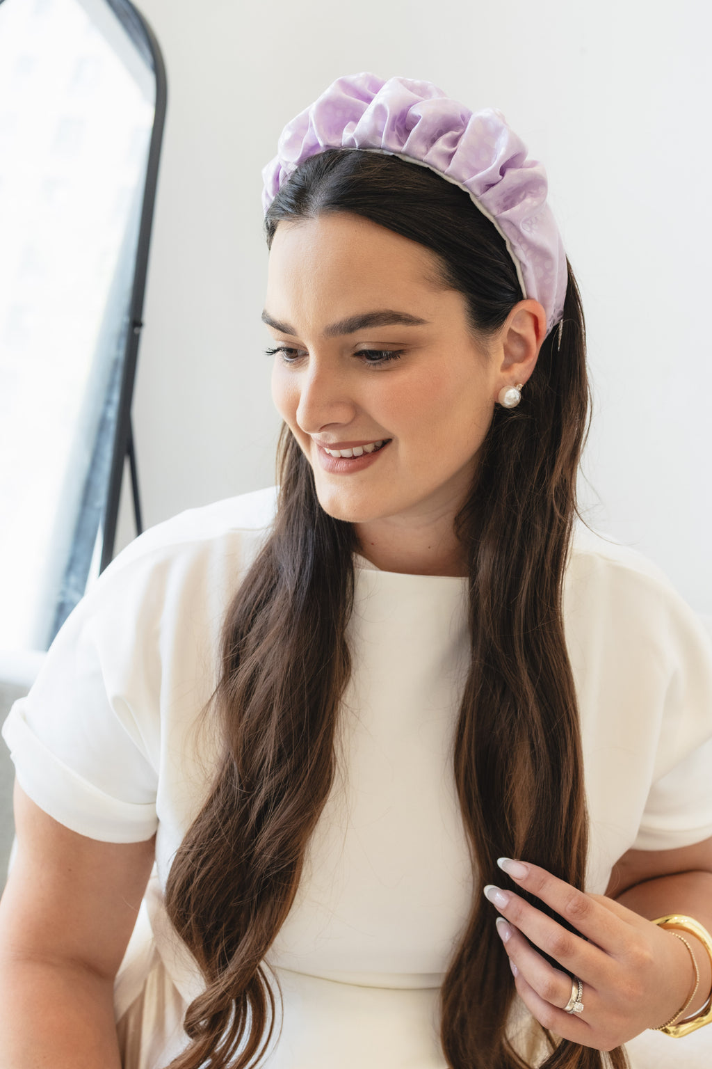 קשת סגול מנומר דגם נפח | 7 ס"מ